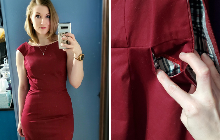 This Woman Was So Fed Up That Female Clothes Don’t Have Pockets, She Made One Of Her Own