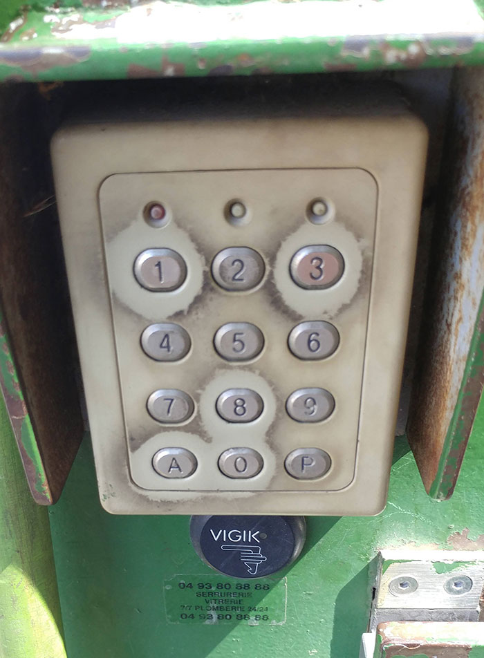 How You Can Tell The Code's Numbers On My Residence Keypad