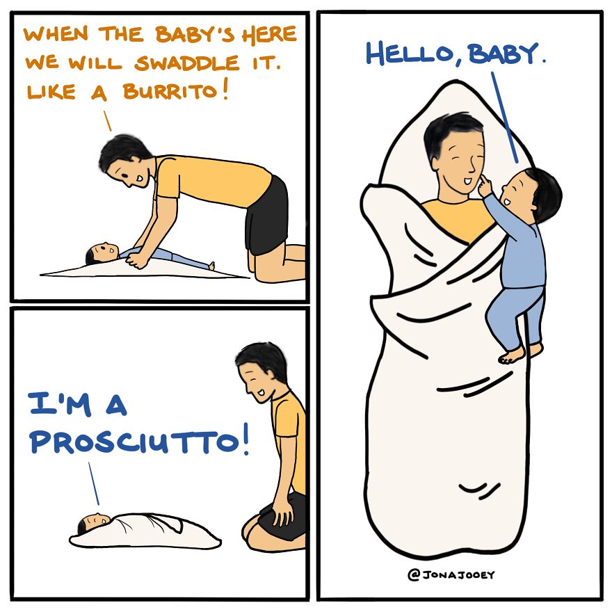 My 18 Comics That Illustrate Us Becoming A Family Of 4