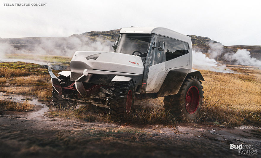 Tractor 2020 tesla concept vehicles