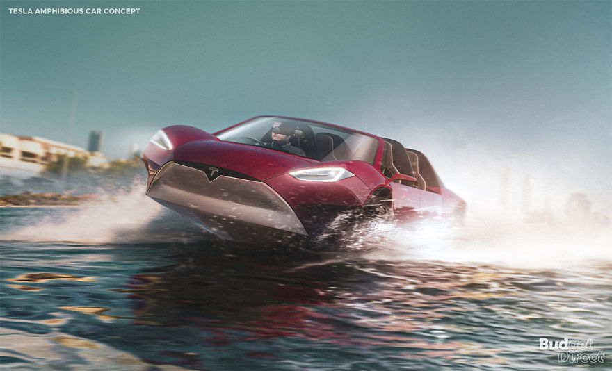 Amphibious Car 2020 tesla concept vehicles