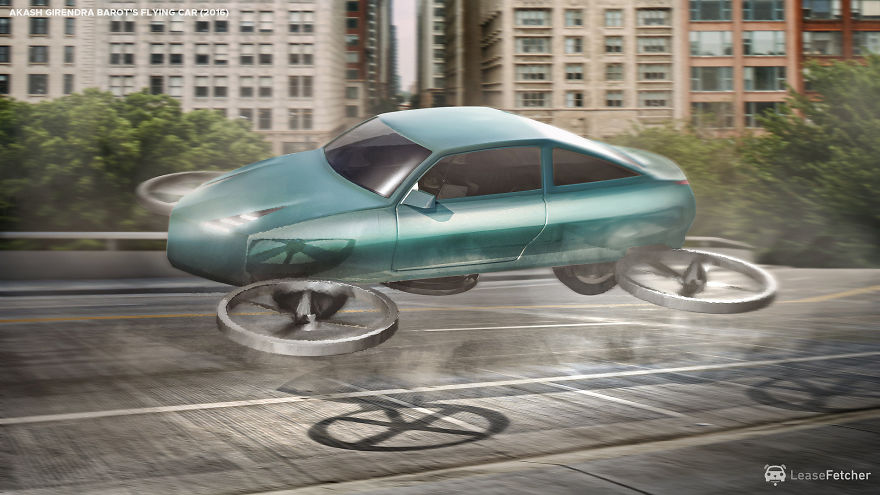 8 Flying Cars Designed Based On Real Patents Since 1912