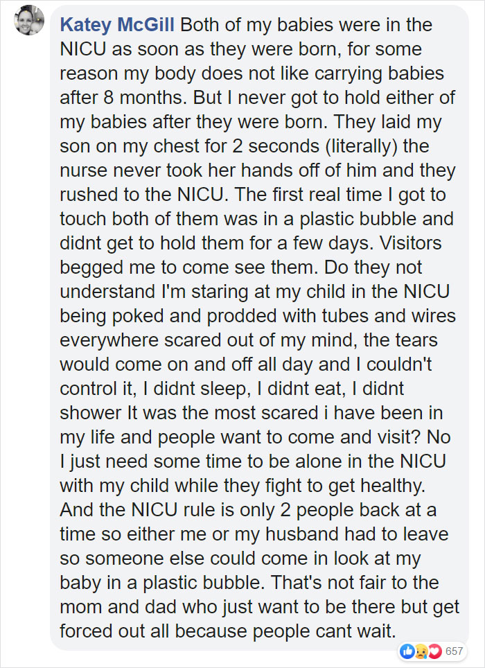 Mom's Viral Post Shows You Shouldn't Visit Someone Who Just Gave Birth