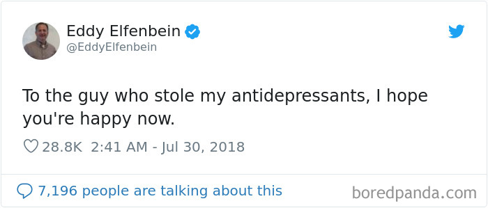Stolen Antidepressants