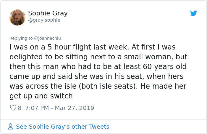 Creepy Man Gets Seated Next To A Teen On A Plane, Luckily Another Passenger Overhears His Harassment