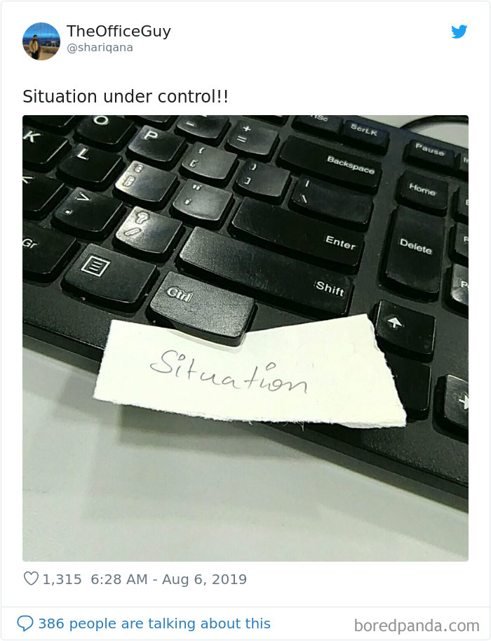 Situation Is Under Control