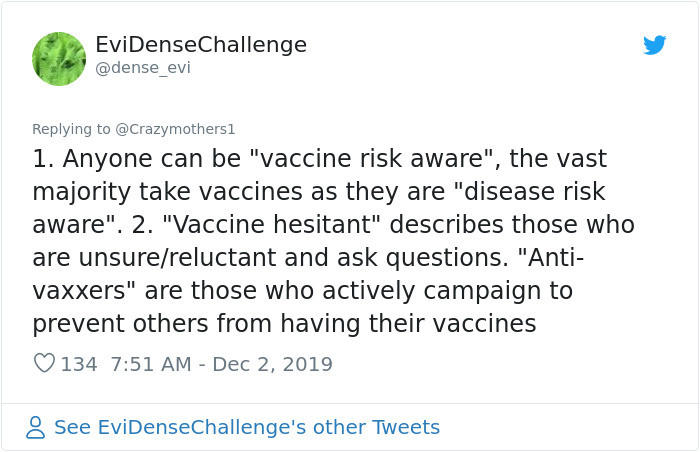 Parents’ Group Asks For The Term ‘Anti-Vaxxers’ To Be Retired, But They Won’t Be Pleased With The Alternatives Suggested By Twitter