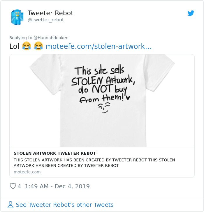 People Astounded To Learn How A Bot Is Stealing Everyone's Art On Twitter, Decide To Trick It Into Getting A Lawsuit