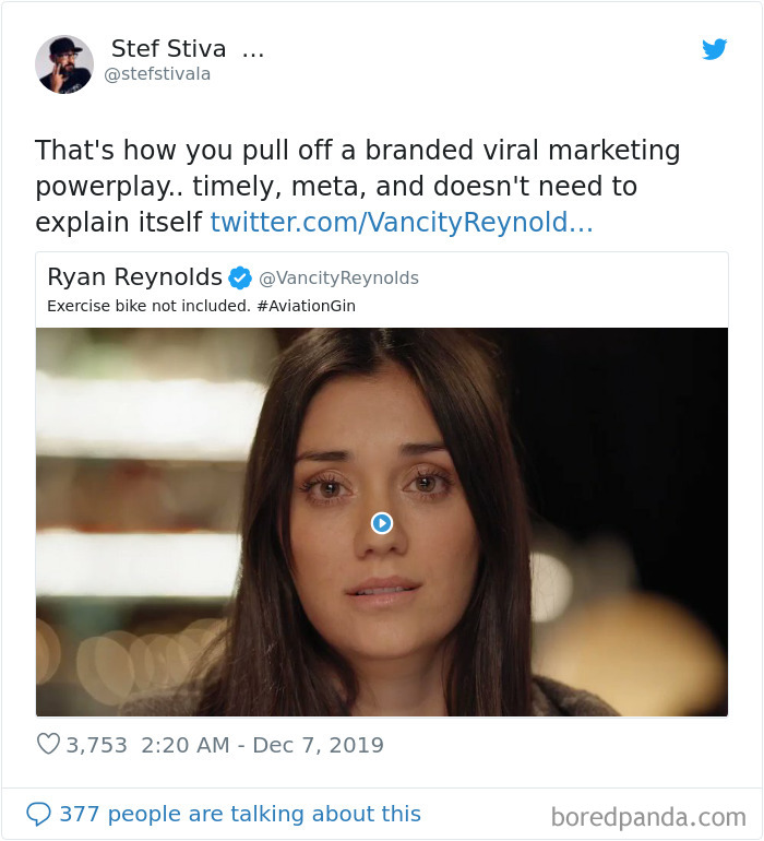 Ryan Reynolds Responds To Peloton Ad With A Hilarious ‘Sequel’ Featuring The Same Actress