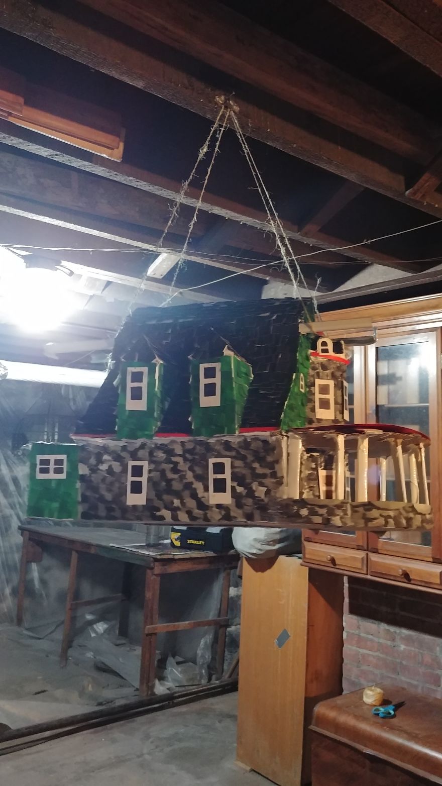 We Spent Over 24 Hours Making A Replica Of Our 120-Year-Old House That We Purchased This July (13 Pics)