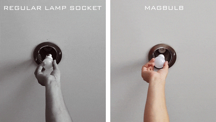 Smart, Fast, And Fun: The World’s First Magnetic Bulb Socket Magbulb Lands On Kickstarter Smart, Fast, And Fun: The World’s First Magnetic Bulb Socket Magbulb Lands On Kickstarter