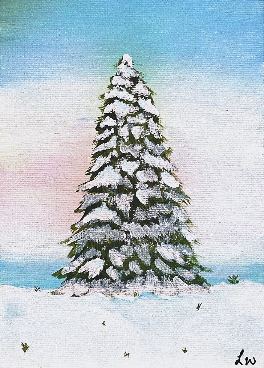 Snowy Tree, 2019