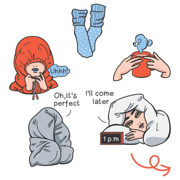 30 Funny Winter Comics That Almost Everyone Will Relate To