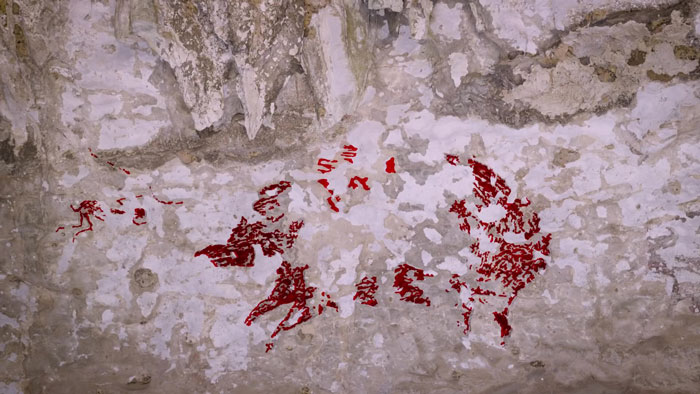 The Newly Discovered 44,000 Y.O. Animal Cave Paintings Tell The Oldest Story On Earth
