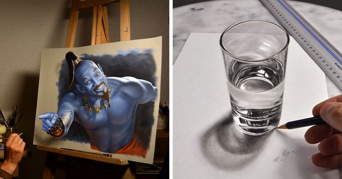 Drawing and Painting 3D ART