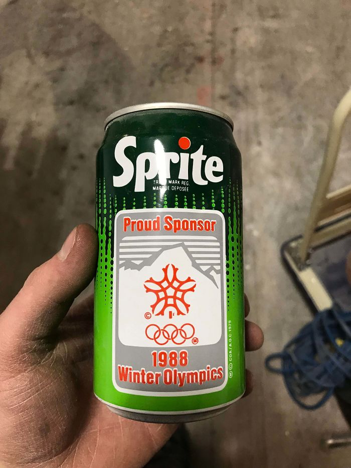 This Sprite Can I Found In The Ceiling Of An Old Mall