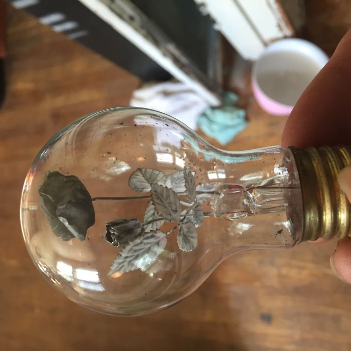 I Found This Lightbulb In An Attic At Work. It's An Aerolux Light Rose. According To Ebay, It's A Vintage Item From The 1940s