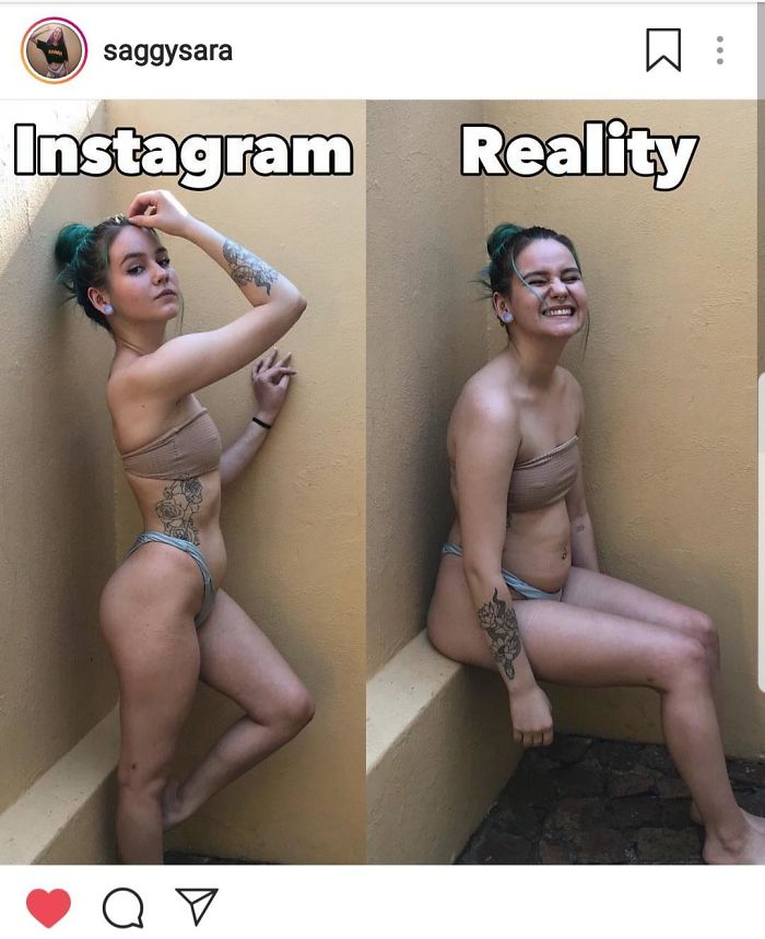 Saggysara! The Queen Of Instagram vs. Reality In My Opinion! Check Her Out, She's Awesome.