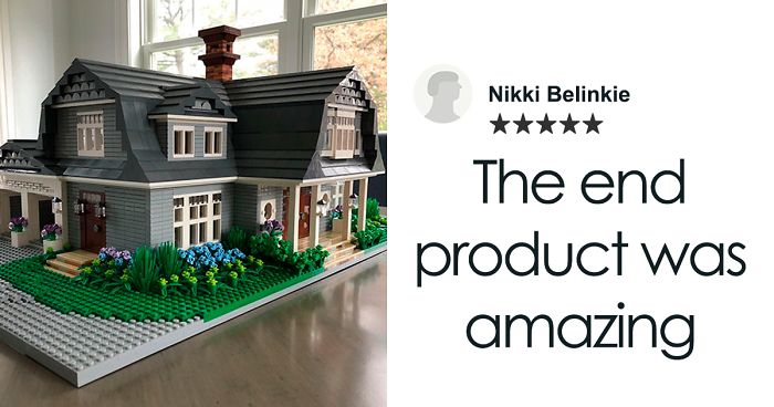 Booth als resultaat Fruitig You Can Buy A Replica Of Your House Built From LEGO | Bored Panda