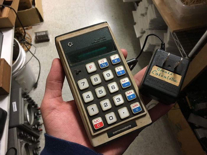 Found An Old Calculator That Requires A Power Brick
