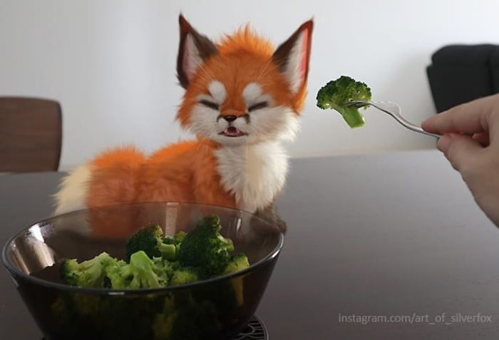Artist Creates Extremely Cute Digital Animals And Brings Them To The Real World