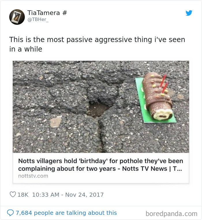 Pothole Birthday Party