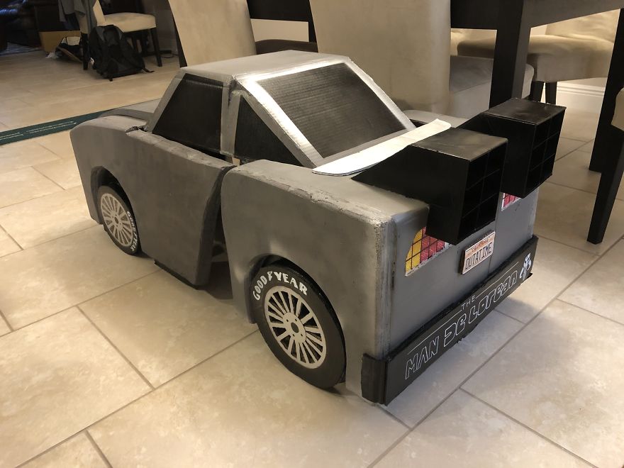 My Halloween Costume - The Man-Delorean My Halloween Costume - The Man-Delorean
