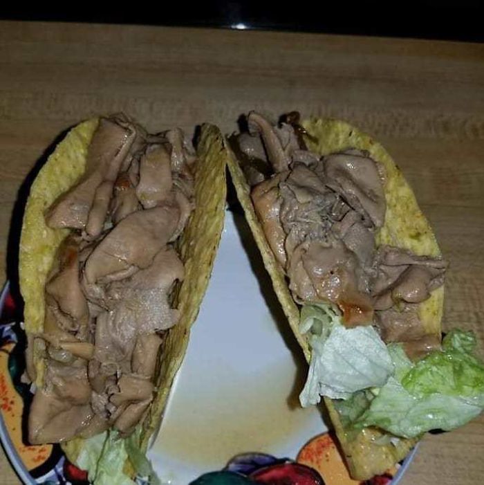 The Comment Said That These Are Chitterling Tacos. Hell Naw