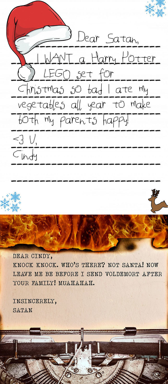 Due To Typos, Millions Of Children Mail Letters To Satan On Christmas And Here Are His Replies