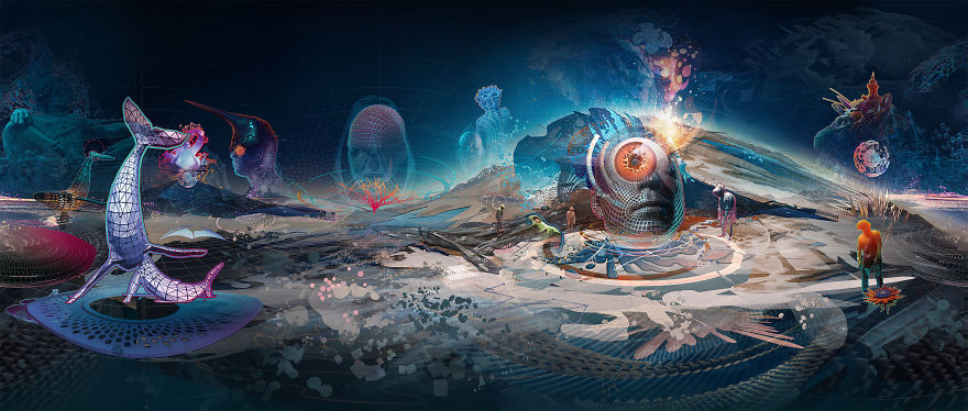 20 Mind Melting Artworks By Visionary Arts Pioneer, Android Jones