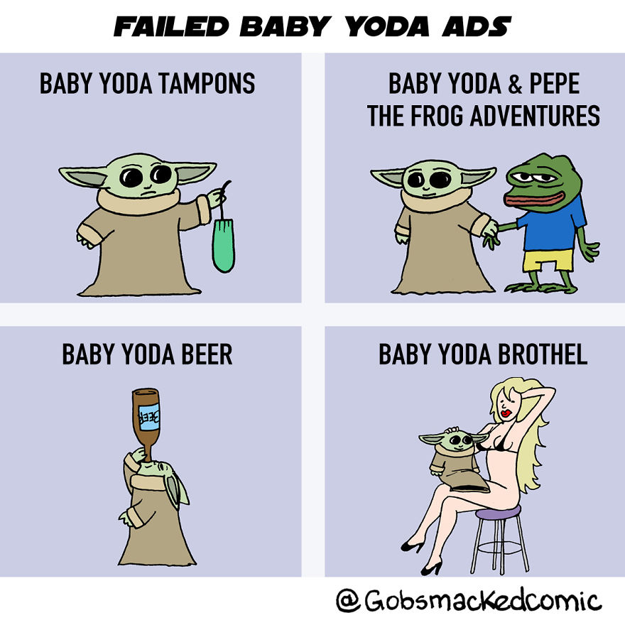Baby Yoda Ads That Failed