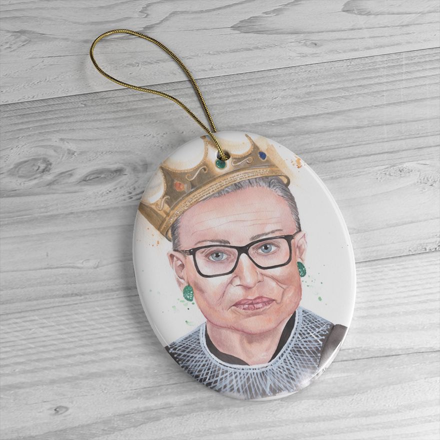 I Created A Set Of Christmas Ornaments Featuring Women Who Inspired Us In 2019
