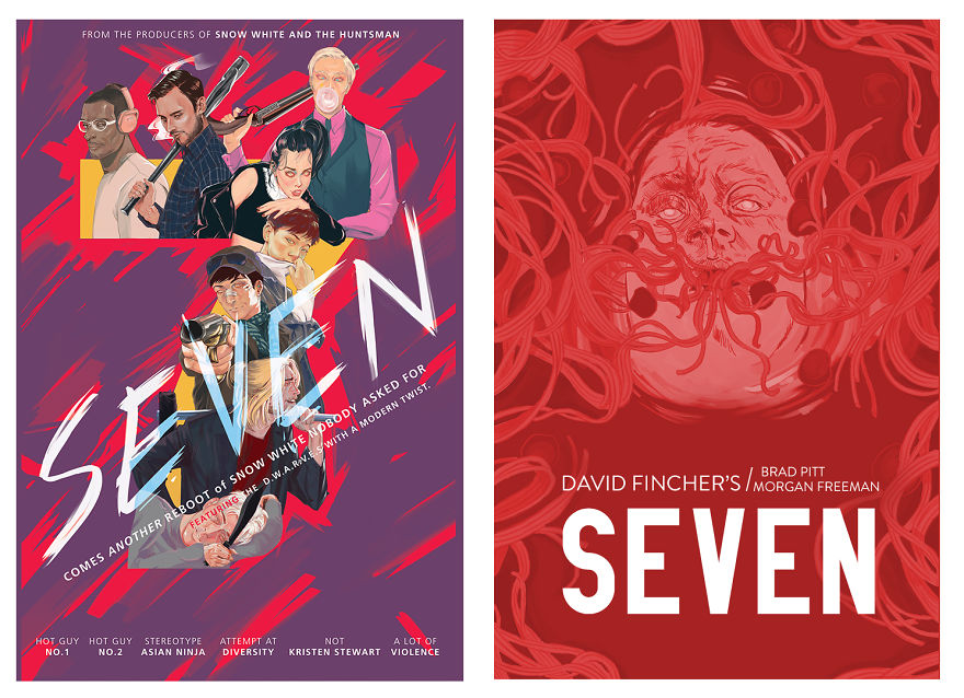 I Create Movie Posters Without Watching Them. I Create Movie Posters Without Watching Them.