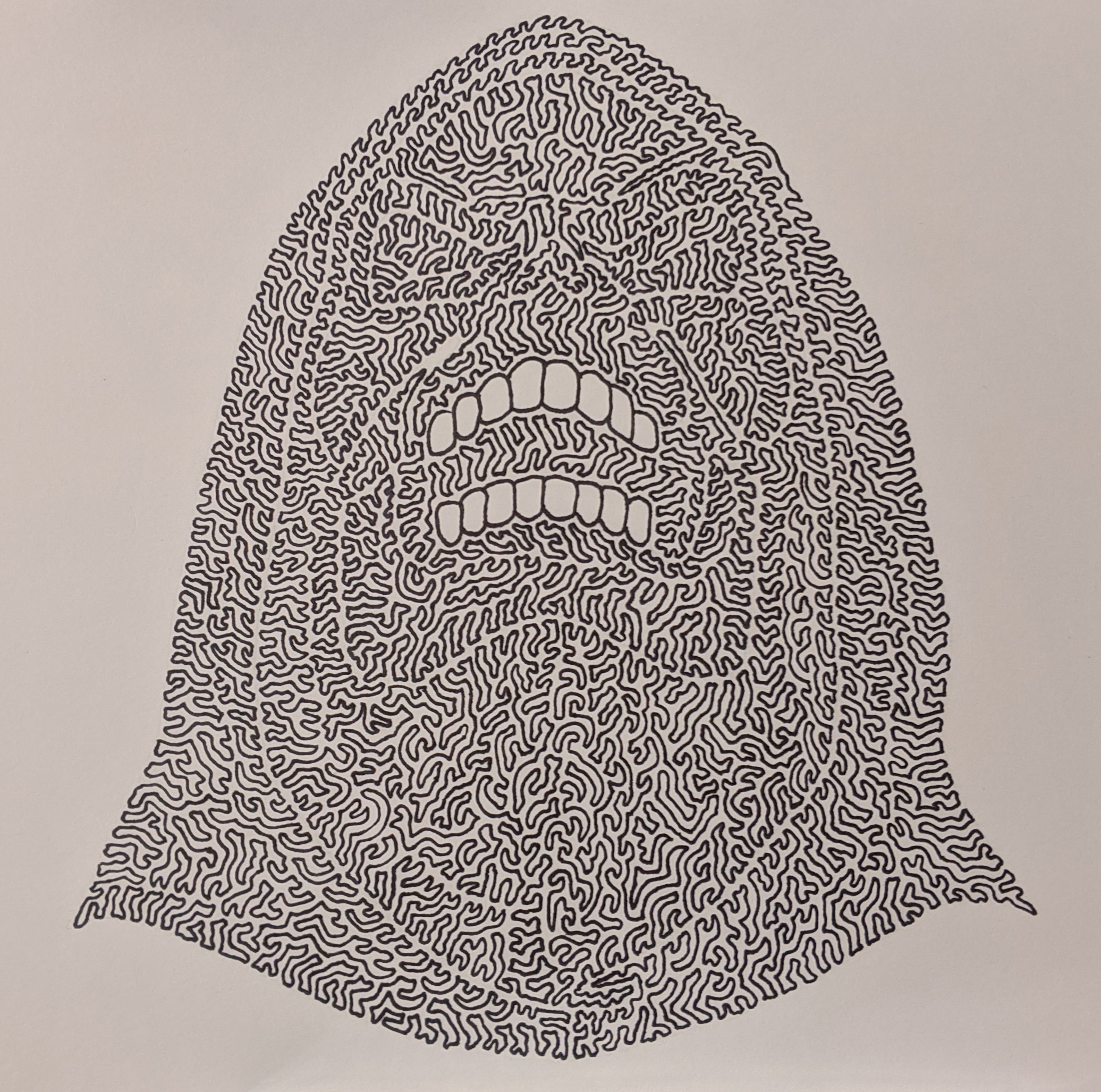 Skeletor - Line Drawing