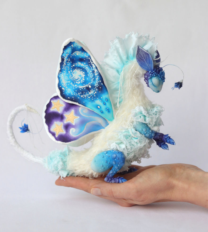 I Make Customizable Flower Butterfly Dragons