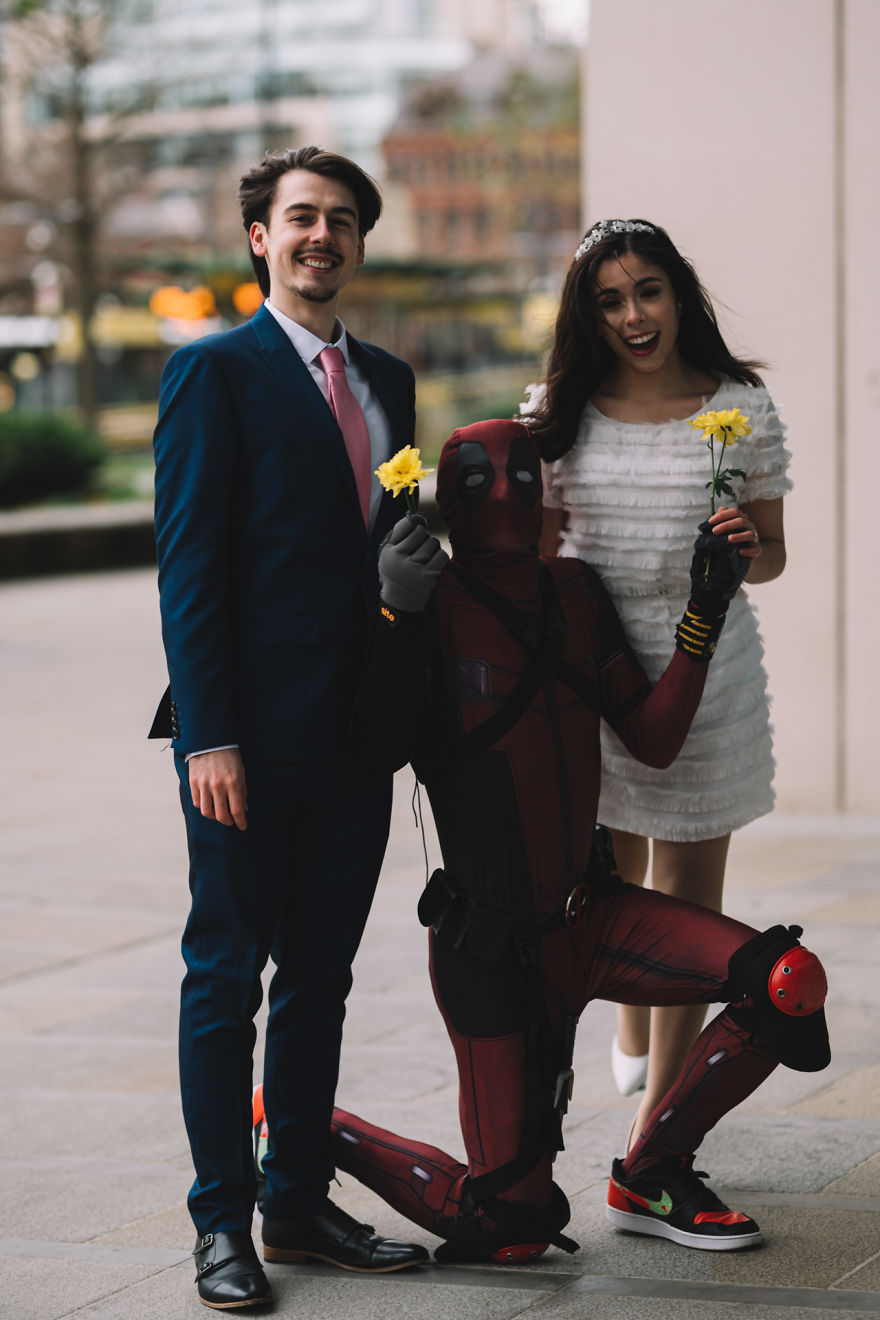 While I Was Shooting Wedding Photos, Deadpool Happened