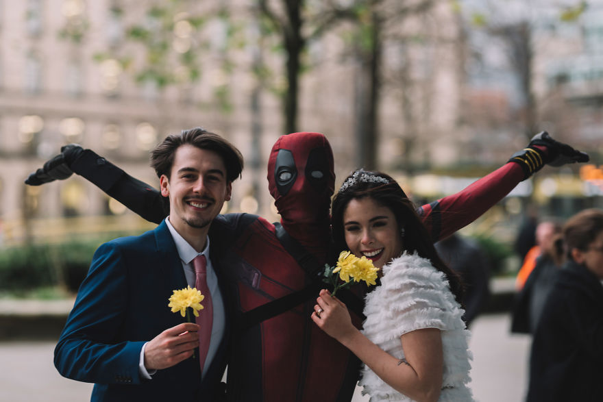 While I Was Shooting Wedding Photos, Deadpool Happened