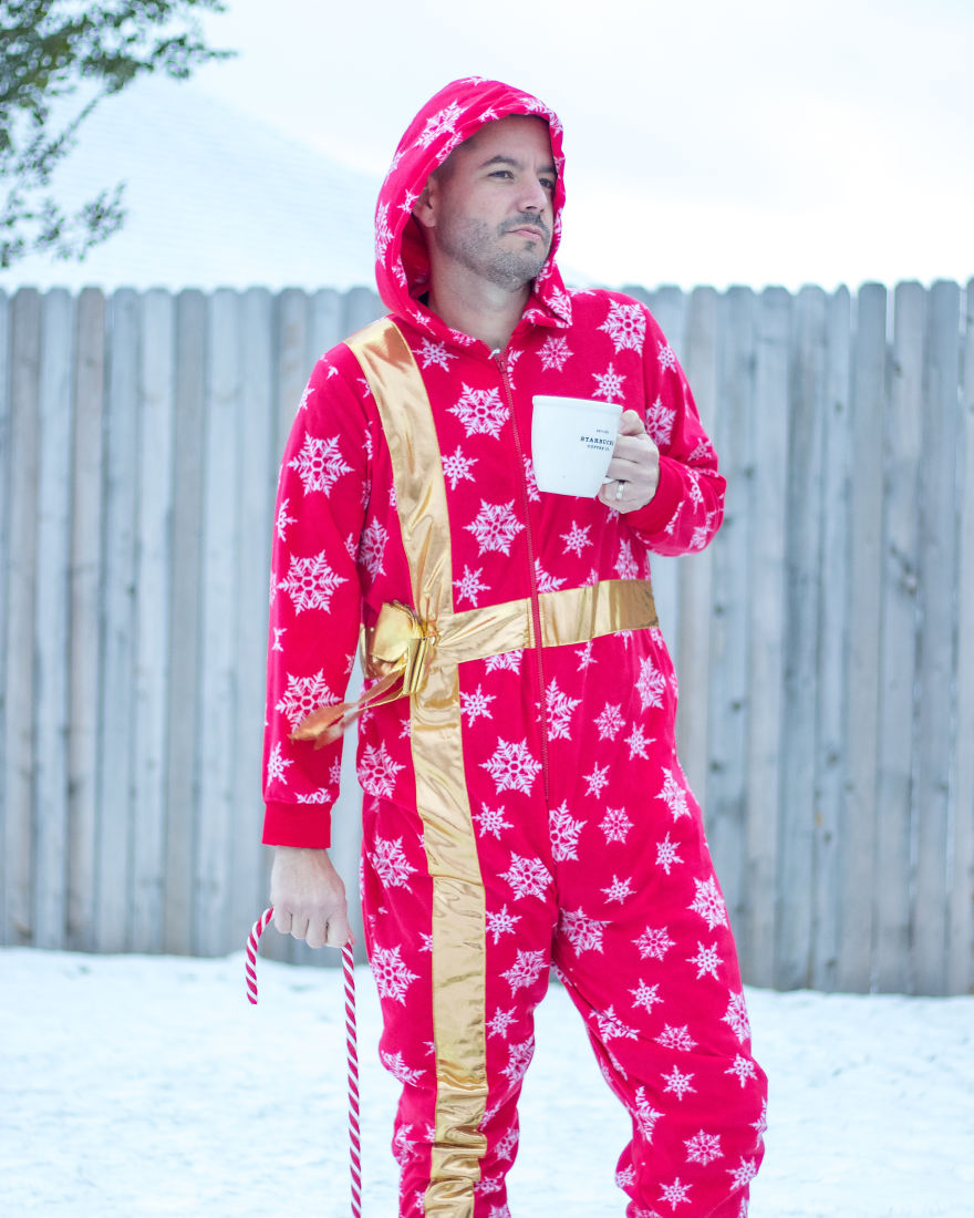 The Perfect Onesie For A Night Out Or Pondering The Mysteries Of The North Pole