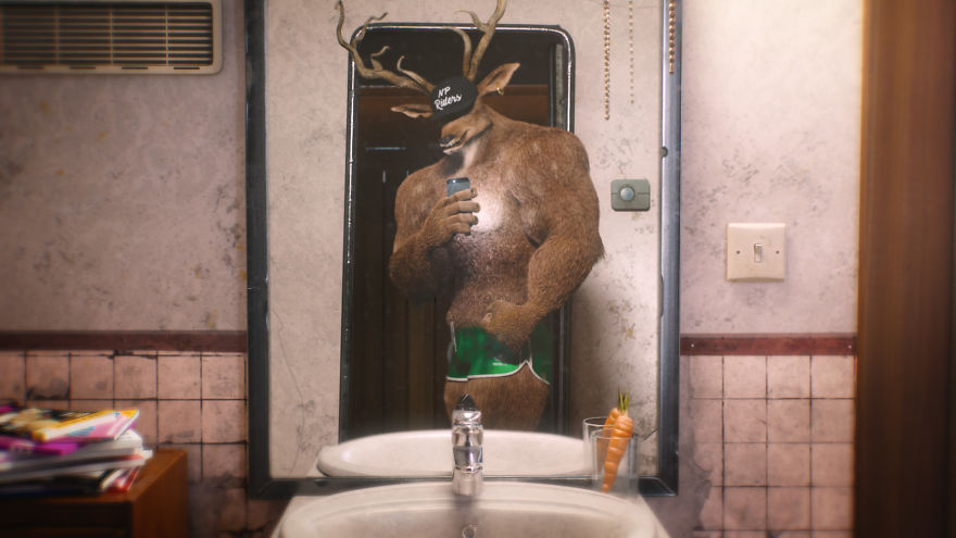Red - A Gritty Xmas Animation