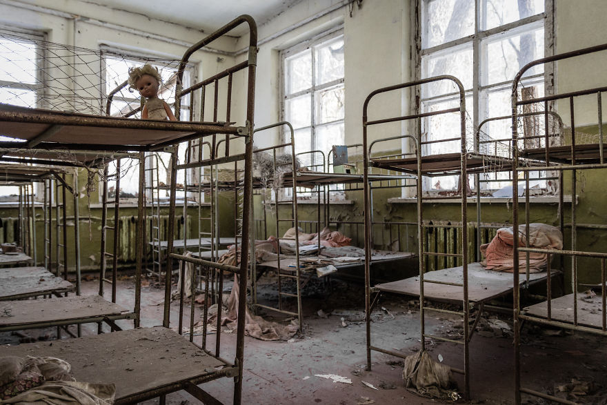 Kindergarten In Chernobyl (Ukraine)