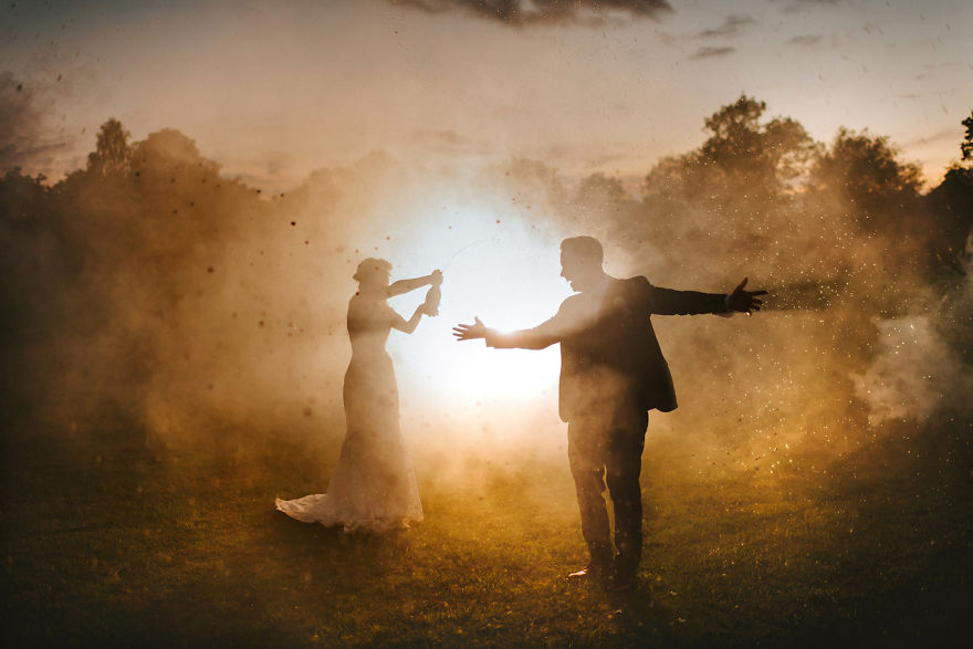 Sword In Hand, Hertfordshire, The United Kingdom happiest wedding couples 2020