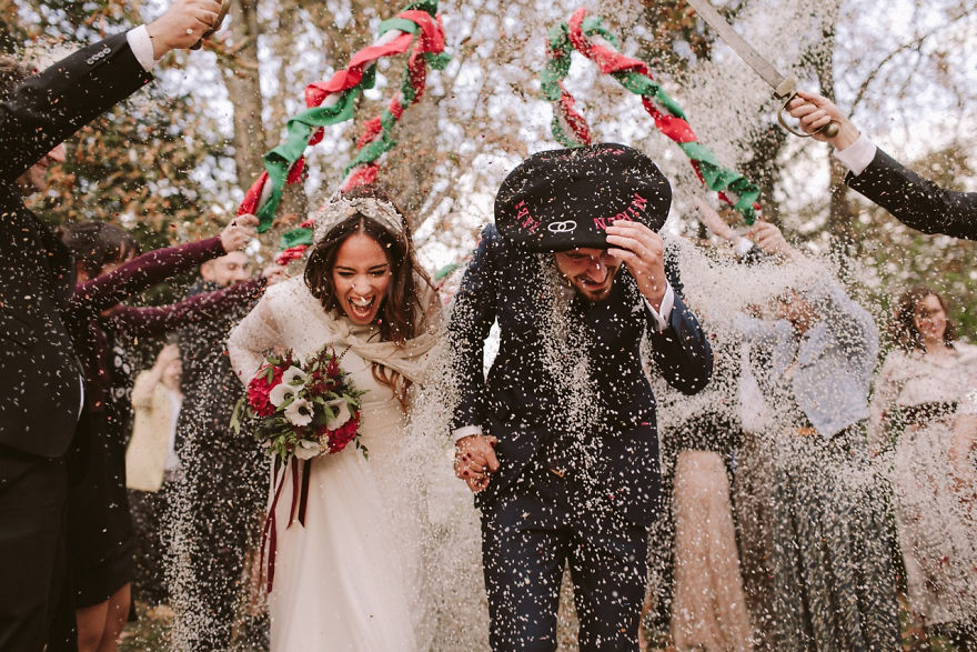 Monasterio Del Espino, Miranda De Ebro, Spain happiest wedding couples 2020