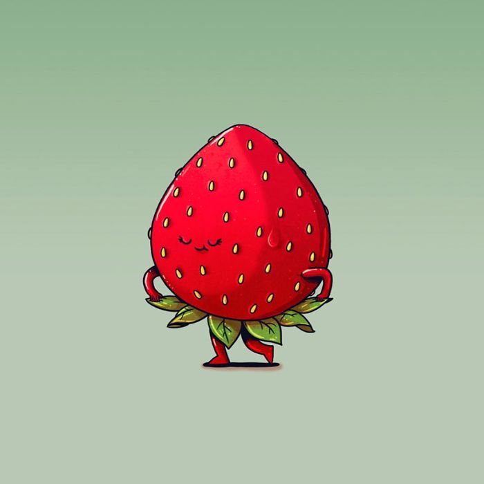 This Artist Wondered What Fruits And Vegetables Would Look Like If They Were Human