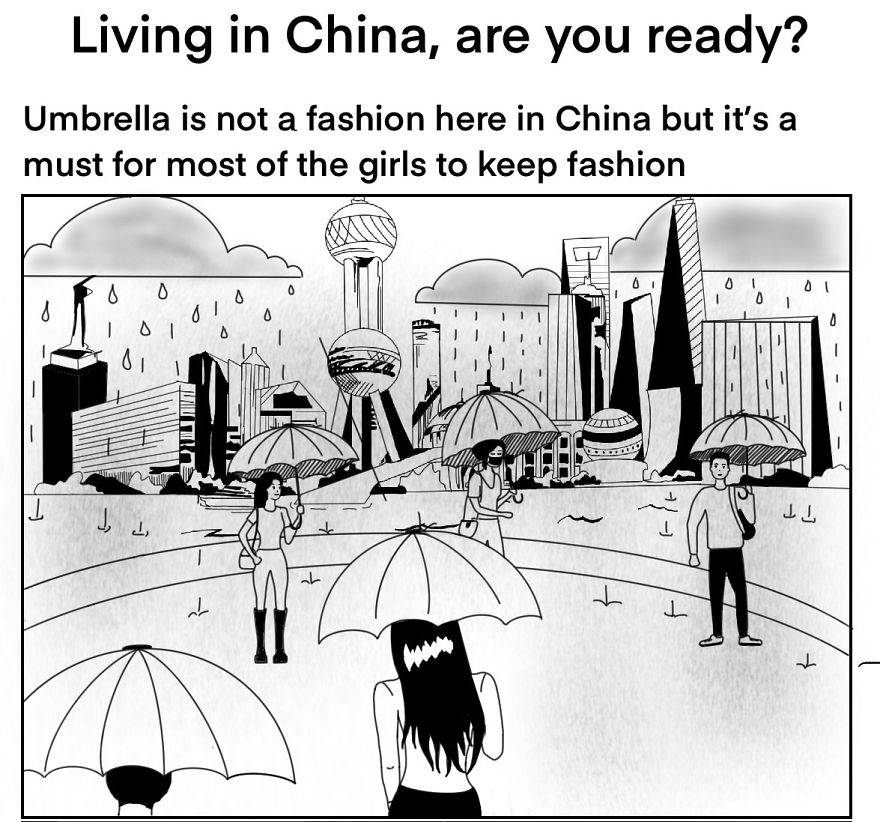 We Draw The First Impressions About Living In China