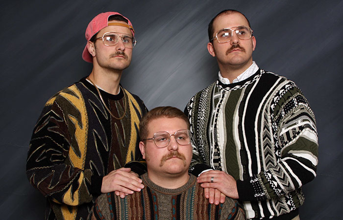 3 Brothers Come Up With A ‘Terribly Awesome’ Vintage Photoshoot As A Christmas Present To Their Parents