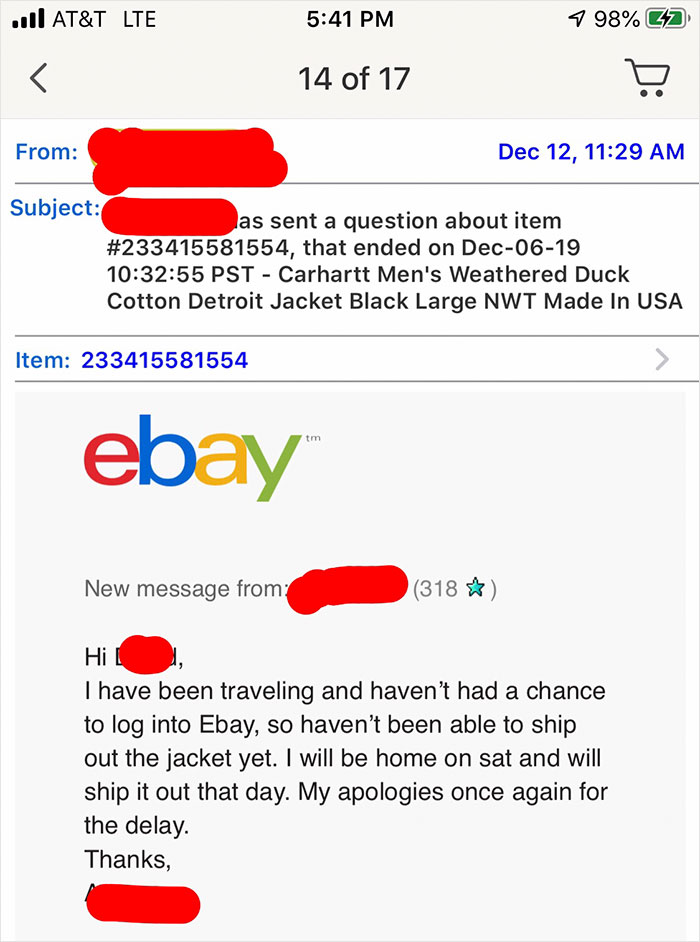 Greedy eBay Seller Cancels Order At The Last Minute And Relists It With A Higher Price, But The Buyer Doesn't Let It Slide