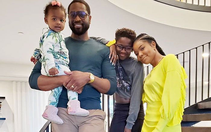 Internet Trolls Attack Dwyane Wade’s Son For Wearing A Crop Top And Fake Nails, He Steps In To Defend Him