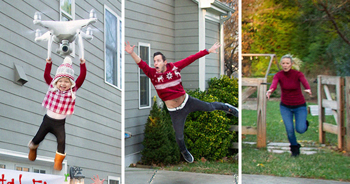 This Family Started Doing ‘Real Life’ Christmas Cards 6 Years Ago And They Get Crazier As The Kids Grow Up