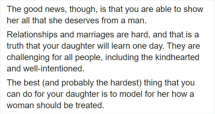 Mother Writes An Open Letter About How To Teach Daughters To Have High Standards For Men In Their Future Lives