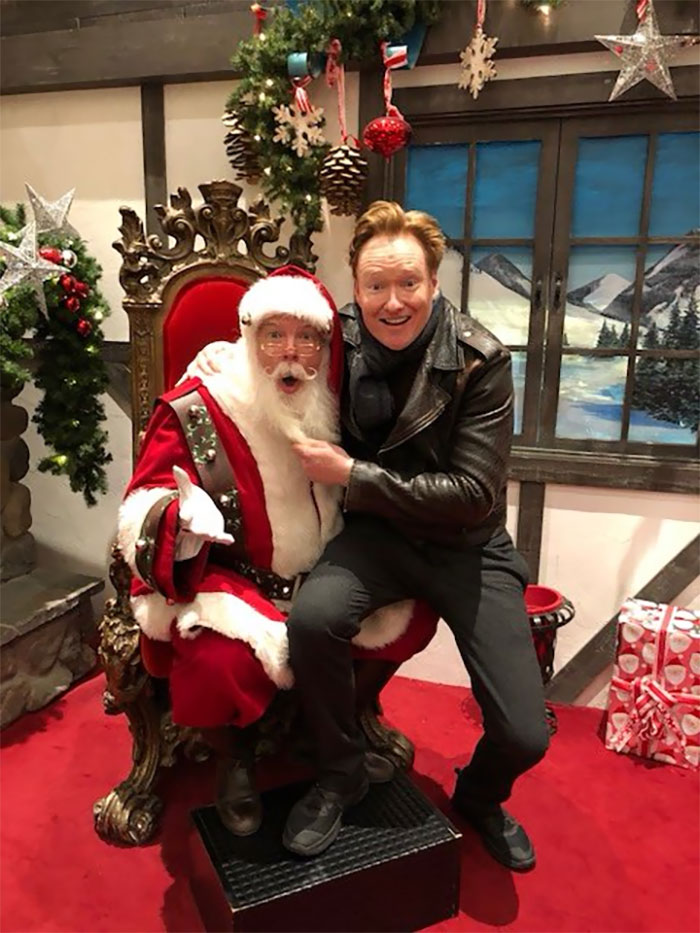 My Dad Is The Macy's Santa In Seattle. Today He Got To Meet A Legend!